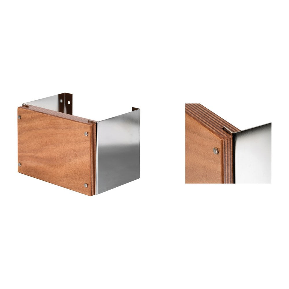 Fixed bracket f.transom mounting 12 HP - foto originale Osculati Srl