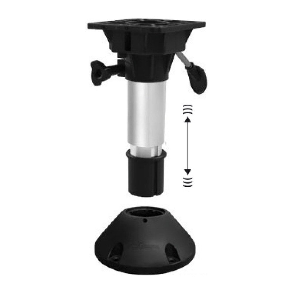 Oceansouth WAVERIDER pedestal w/seat outer base 370/450 mm - foto originale Osculati Srl