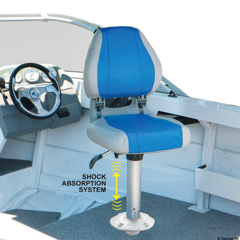 Oceansouth WAVERIDER pedestal telescopic 310/390 mm alu base - foto originale Osculati Srl