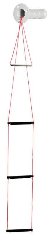 3-step emergency ladder w/ front screws - foto originale Osculati Srl