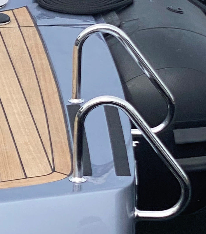 Oval-section climb-up handle 403x263 mm - foto originale Osculati Srl
