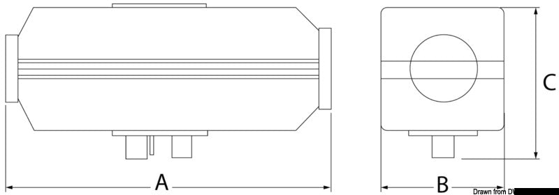 AUTOTERM air heater 2D 12V 2kW - foto originale Osculati Srl