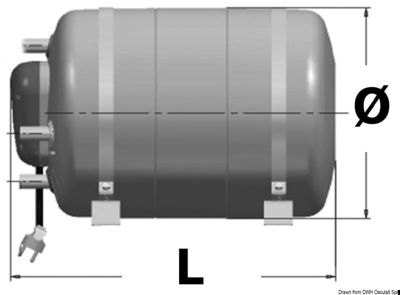 Indel - Isotherm Boiler SPA25 - foto originale Osculati Srl