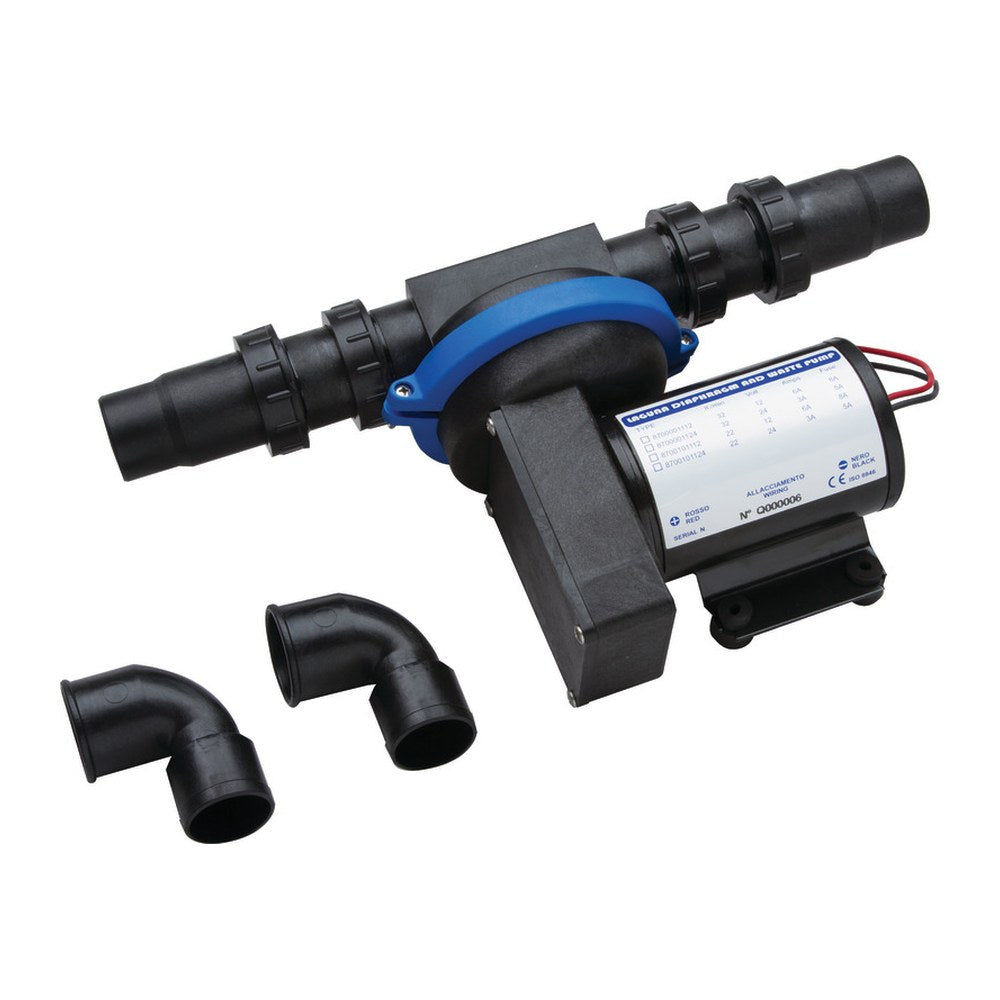 OCEAN TECHNOLOGIES waste water pump 32 LPM 24V - foto originale Osculati Srl