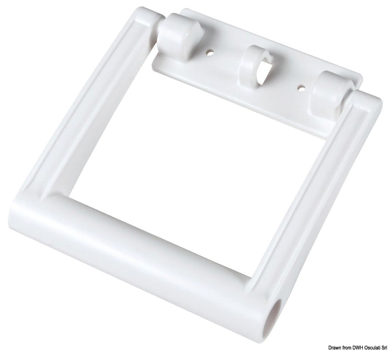 Pair white foldable handles f.IGLOO ice makers - foto originale Osculati Srl