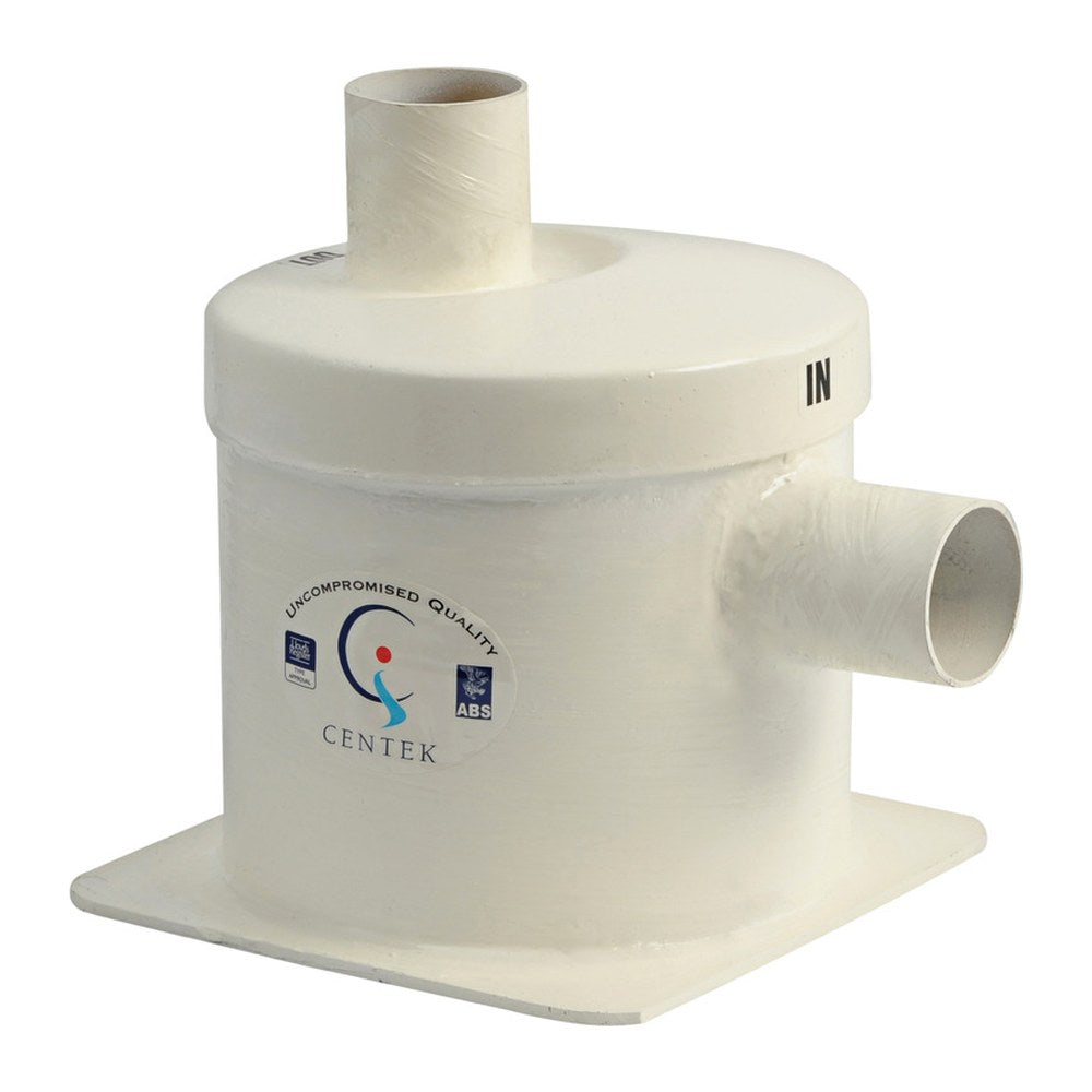 Centek Fiberglass silencer unloading lateral 63 mm - foto originale Osculati Srl