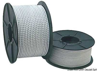 Shock cord reel white 6 mm (pack of 100) - foto originale Osculati Srl