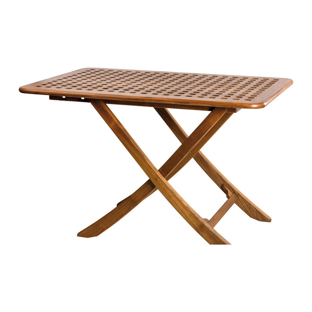 ARC Foldable teak table 110x70 cm - foto originale Osculati Srl
