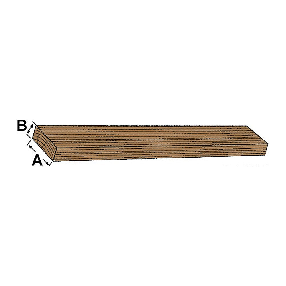 ARC Teak strip 30x30x2000 mm - foto originale Osculati Srl