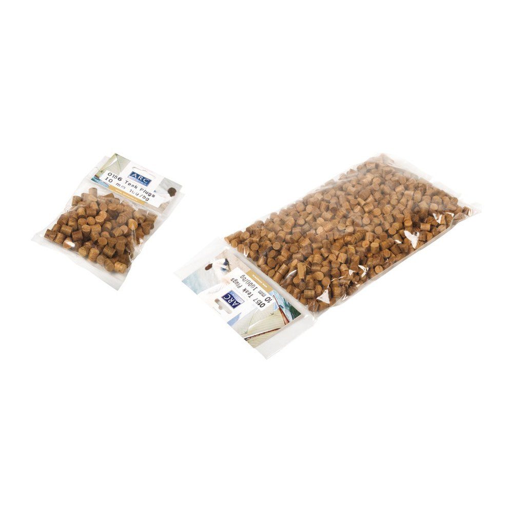 ARC Teak plugs 12 mm 100 pcs - foto originale Osculati Srl