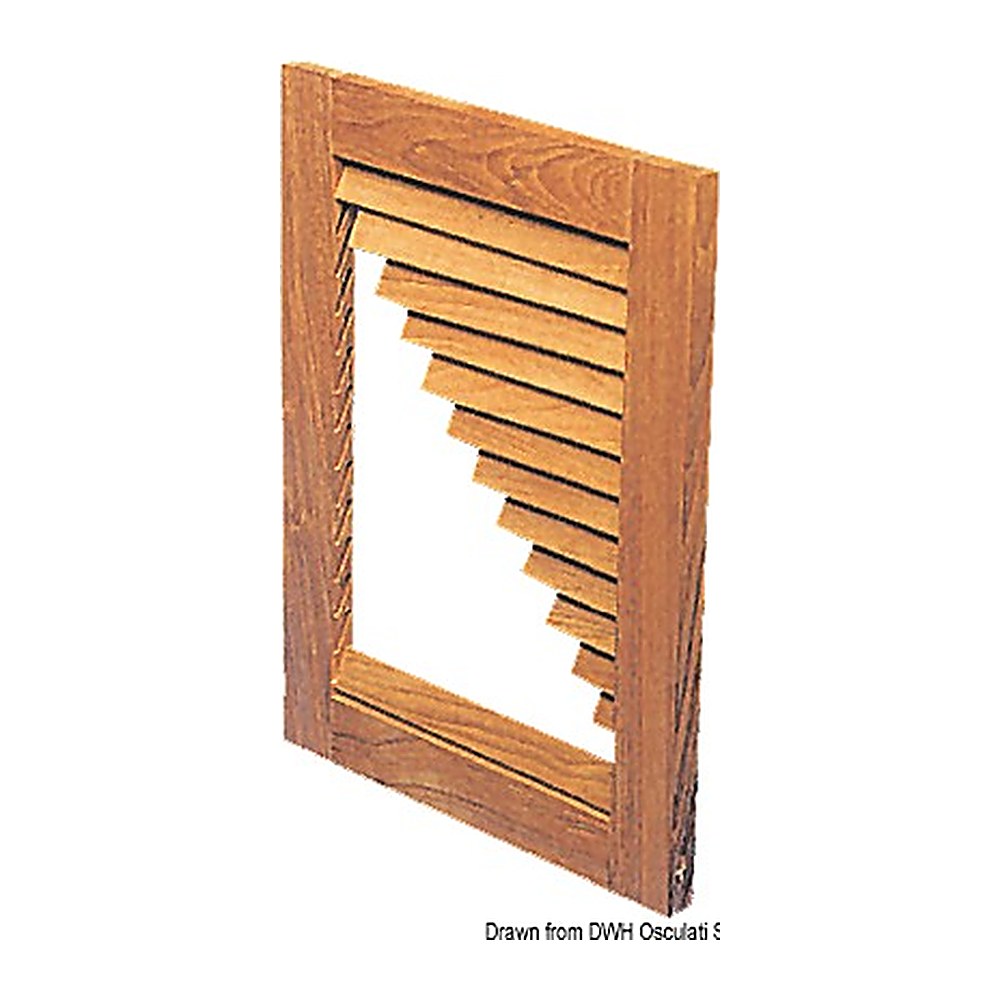 ARC Teak pair side profiles 45x22mm 121 cm - foto originale Osculati Srl