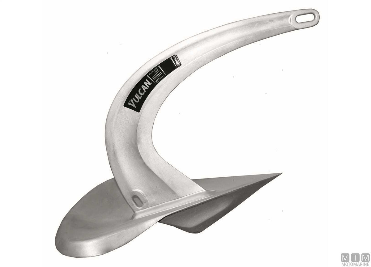 Vulcan anchor, 6 kg, hot-dip galvanized steel - original photo Motomarine Srl