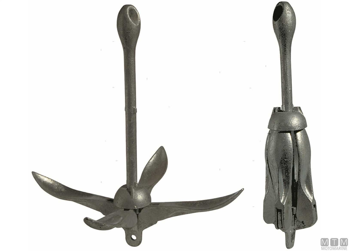Umbrella anchor 6 kg hot-dip galvanized steel - original photo Motomarine Srl
