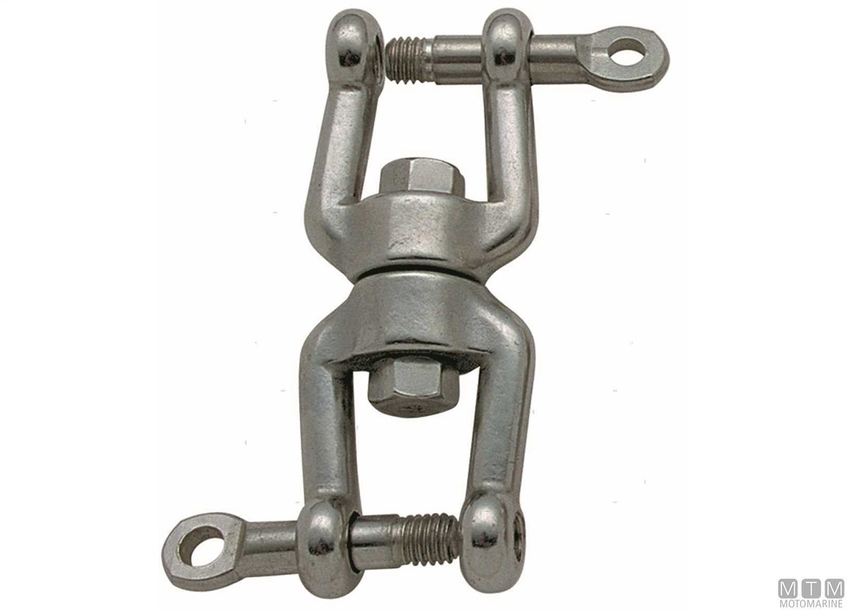 Shackle/shackle swivel Ø5 mm AISI 316 stainless steel - original photo Motomarine Srl