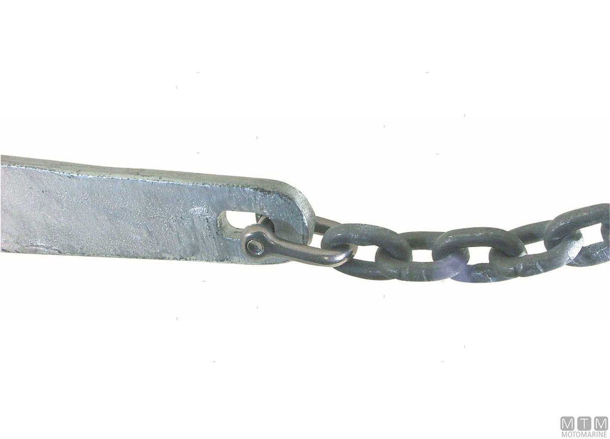 Screw pin shackle Ø10 mm stainless steel 316 - original photo Motomarine Srl
