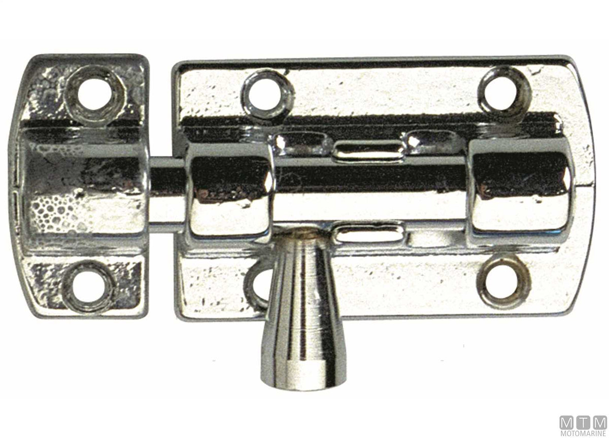 Bolt latch 90x30 mm chrome-plated brass - original photo Motomarine Srl