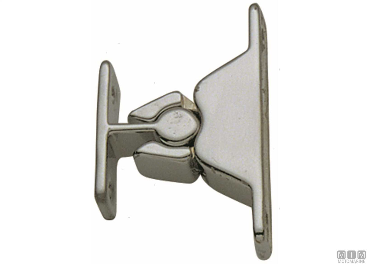 Push catch 60x12 mm chrome-plated brass - original photo Motomarine Srl