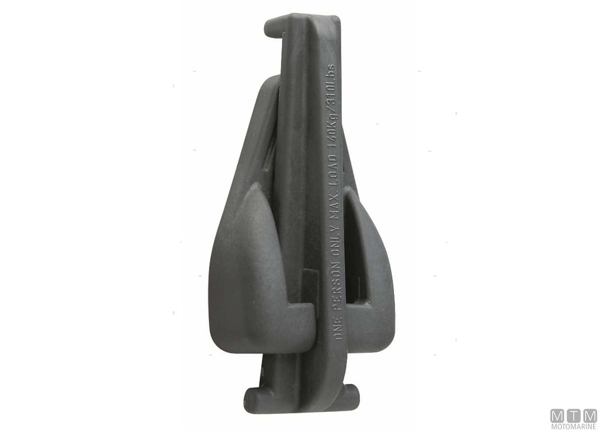 Foldable mast step, black, fiberglass - original photo Motomarine Srl
