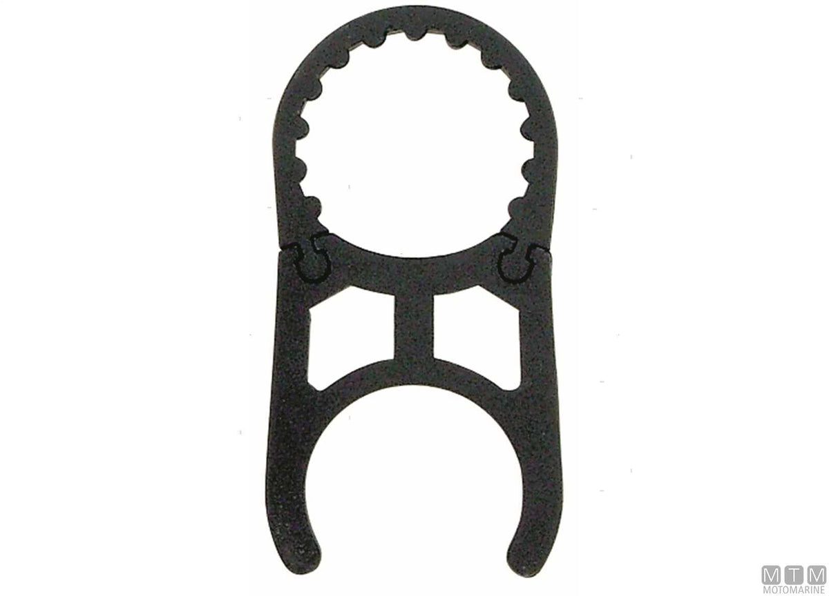 Ladder fixing clip Ø22 mm - original photo Motomarine Srl