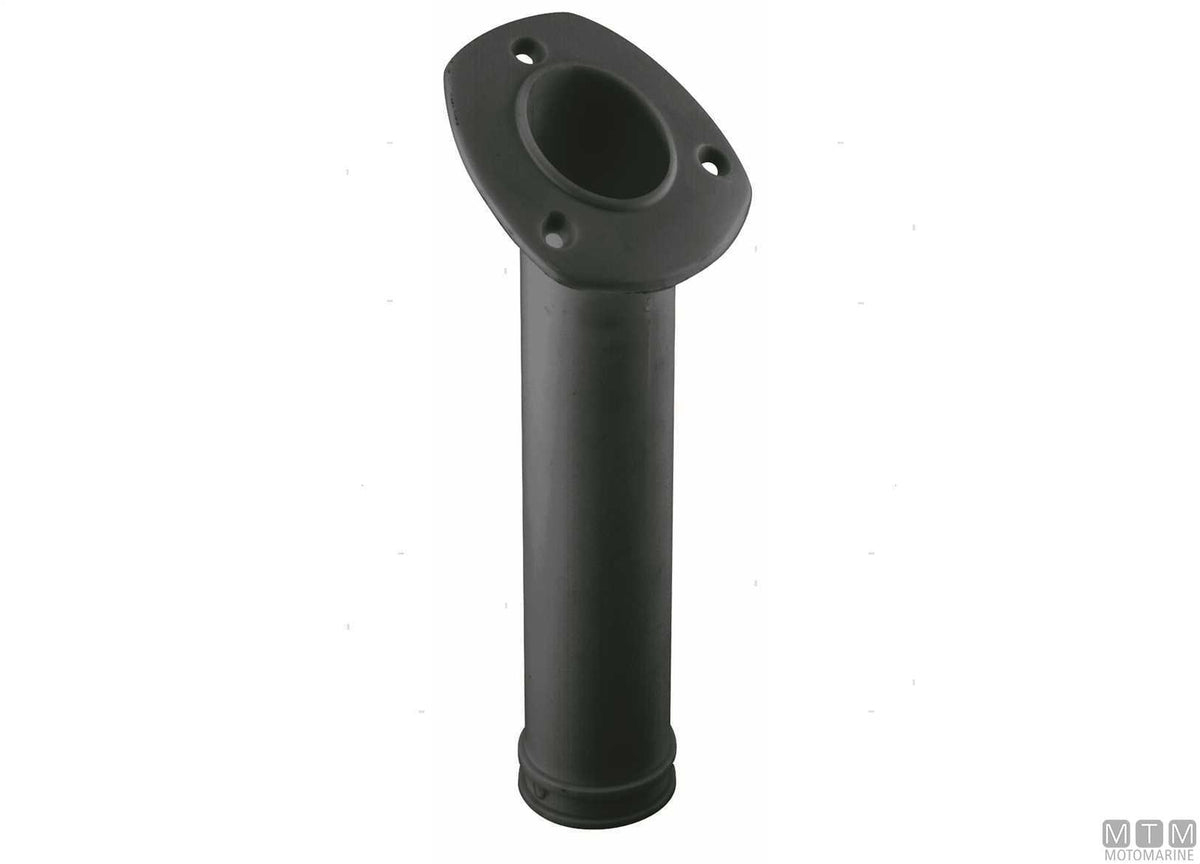 Rod holder cap Ø40 mm, black - original photo Motomarine Srl