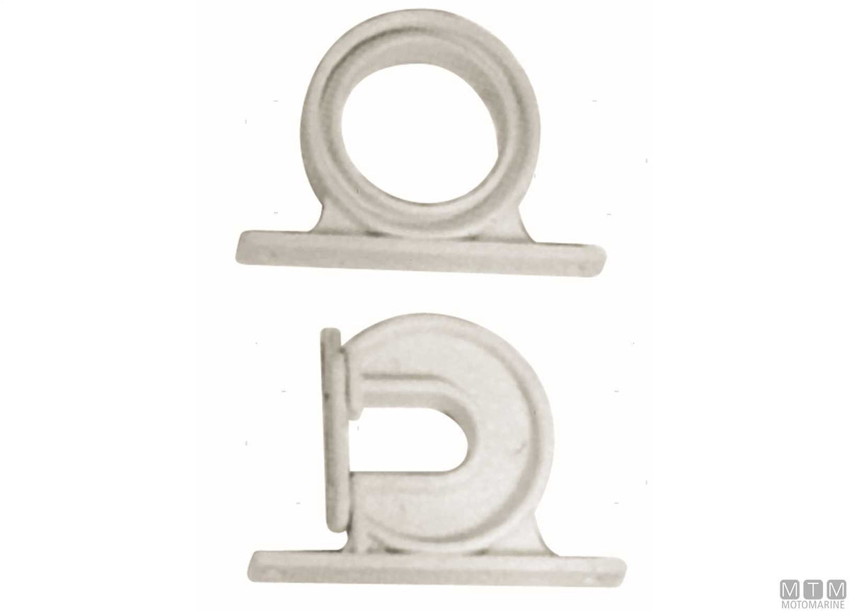 Ceiling rod holder Ø40 mm, plastic - original photo Motomarine Srl