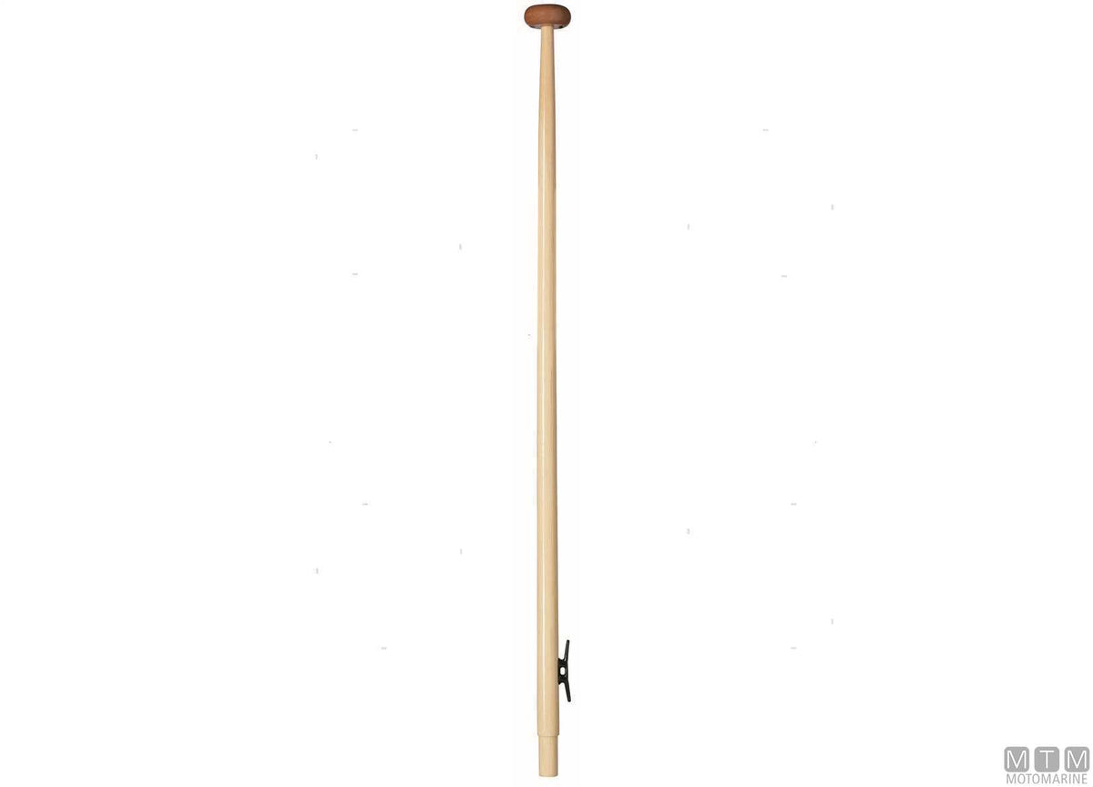 Lahna flagpole H1000 mm in Finnish pine - original photo Motomarine Srl