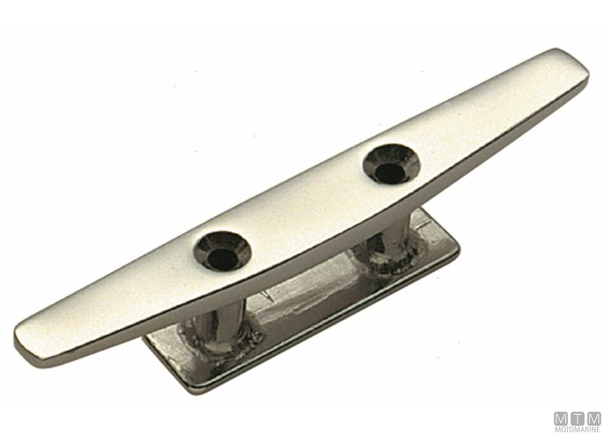 Thin cleat 250 mm stainless steel 316 - original photo Motomarine Srl