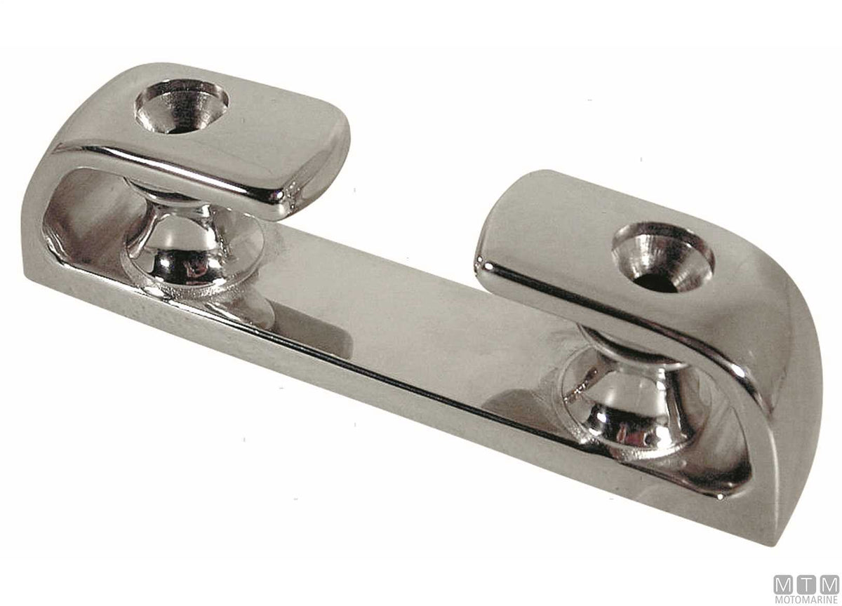 Roller fairlead 205 mm in stainless steel 316 - original photo Motomarine Srl