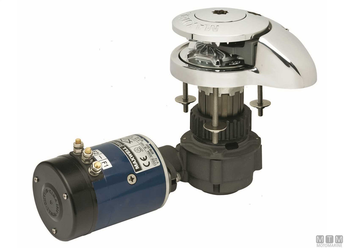 Maxwell RC8 Drum windlass 600 W/12 V - original photo Motomarine Srl