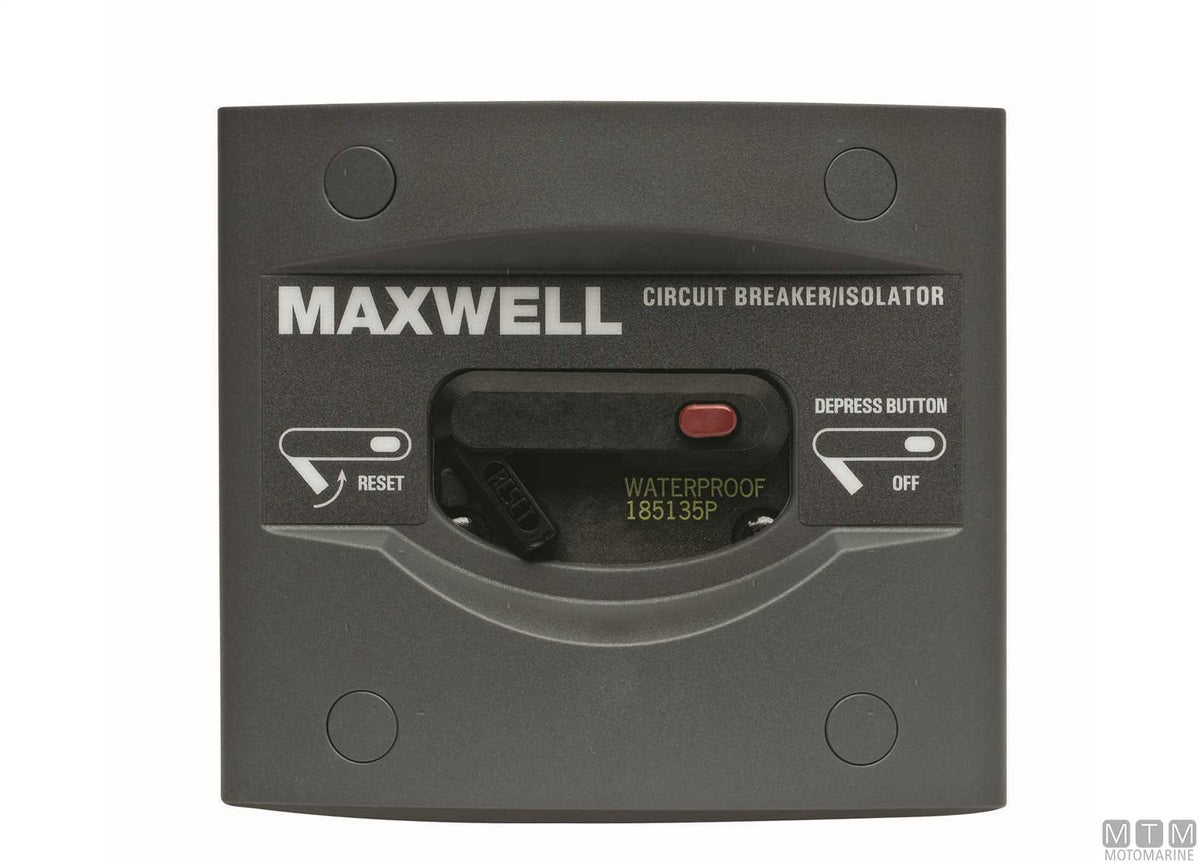 Maxwell circuit breaker 80 A - original photo Motomarine Srl