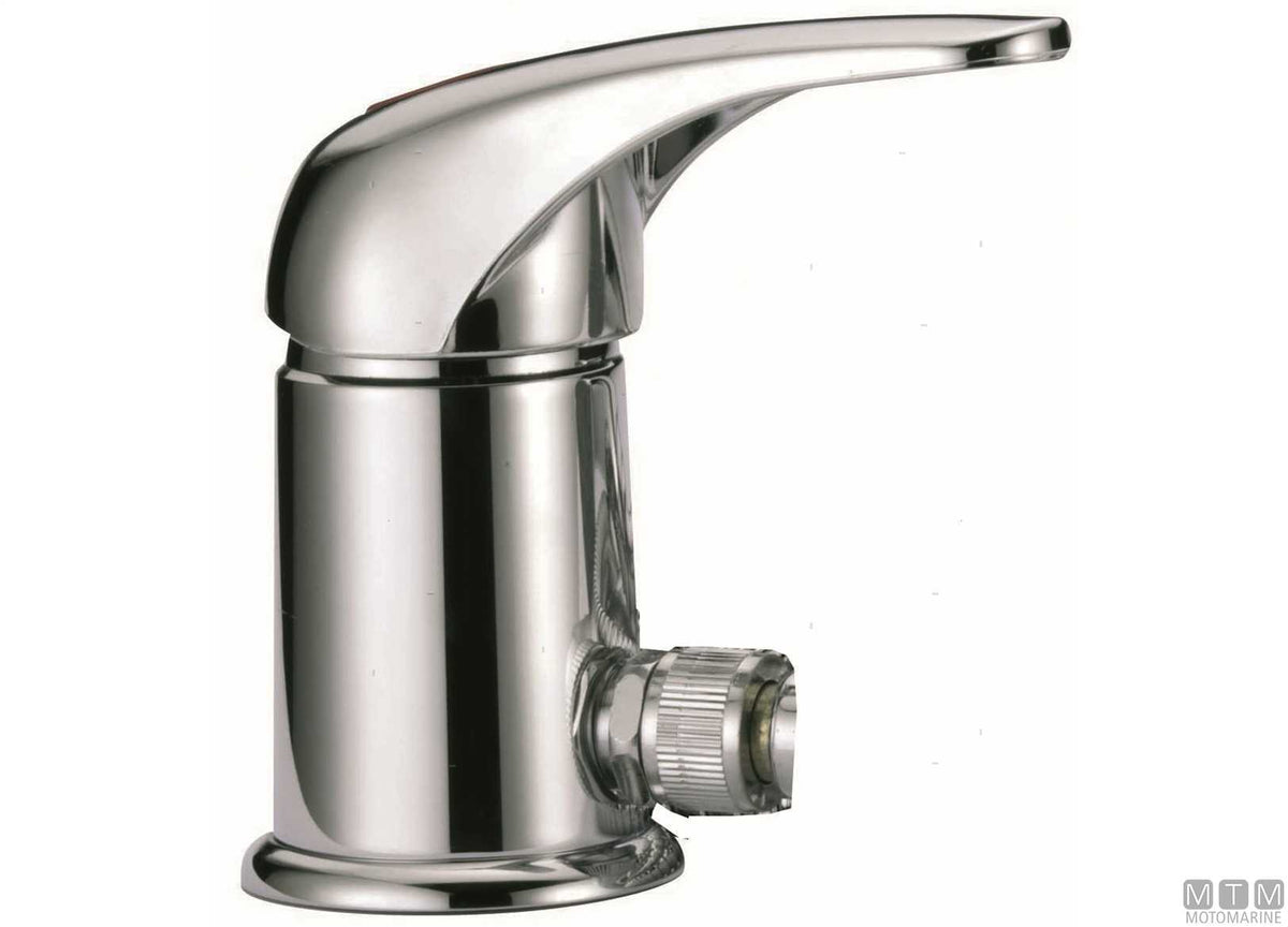 Uno Shower mixer tap with shower hose connection - original photo Motomarine Srl