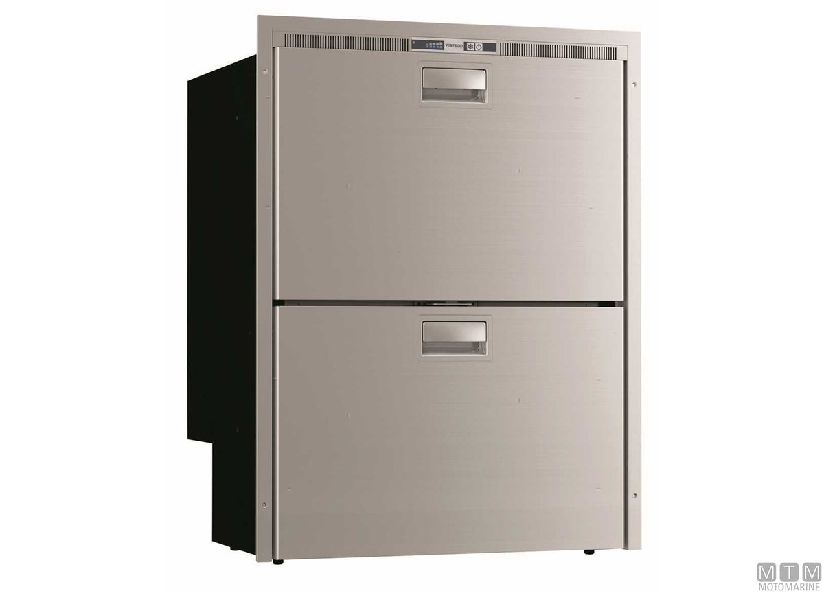 Fridge/freezer double drawer VF DW180 DTX stainless steel, internal compressor - original photo Motomarine Srl