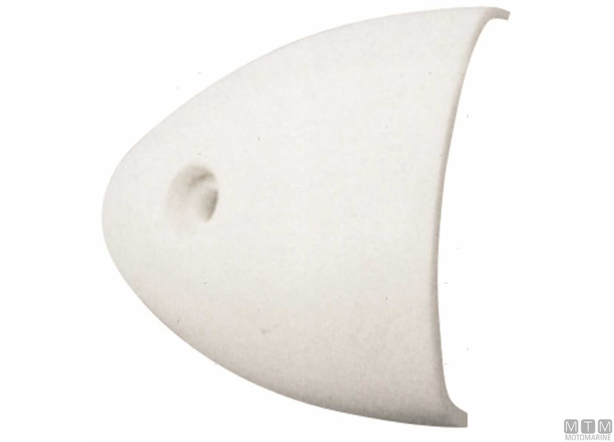 Finger-pull vent cover 12 mm, plastic - original photo Motomarine Srl