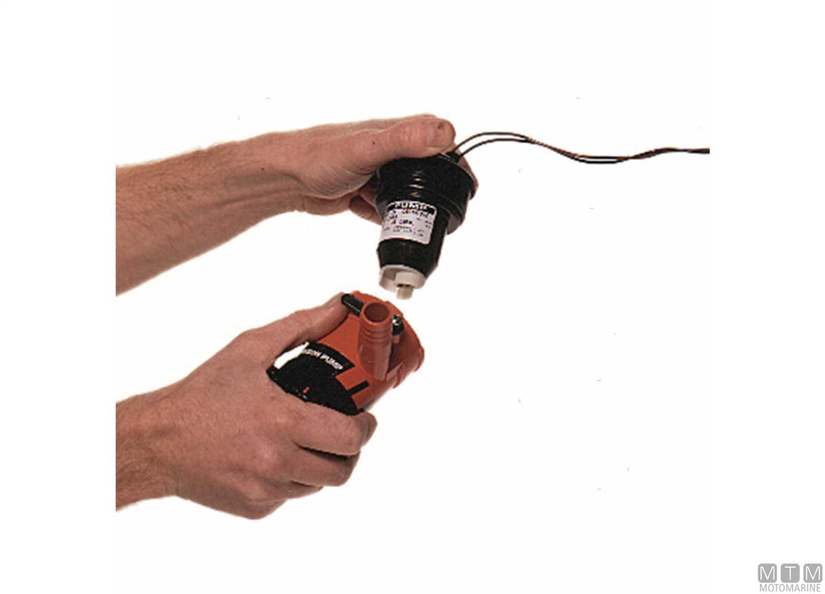 Bilge pump Johnson 1250 24 V - original photo Motomarine Srl