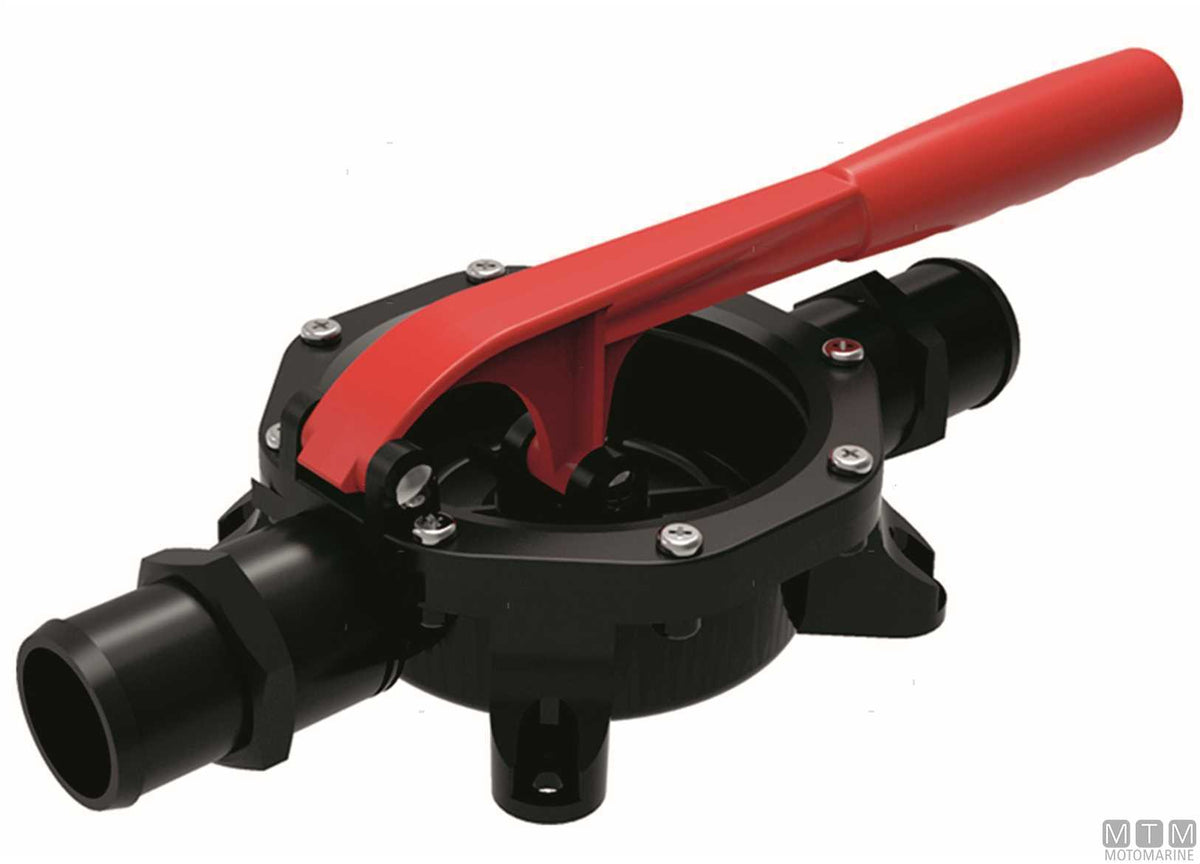 Manual diaphragm bilge pump Seaflo - original photo Motomarine Srl
