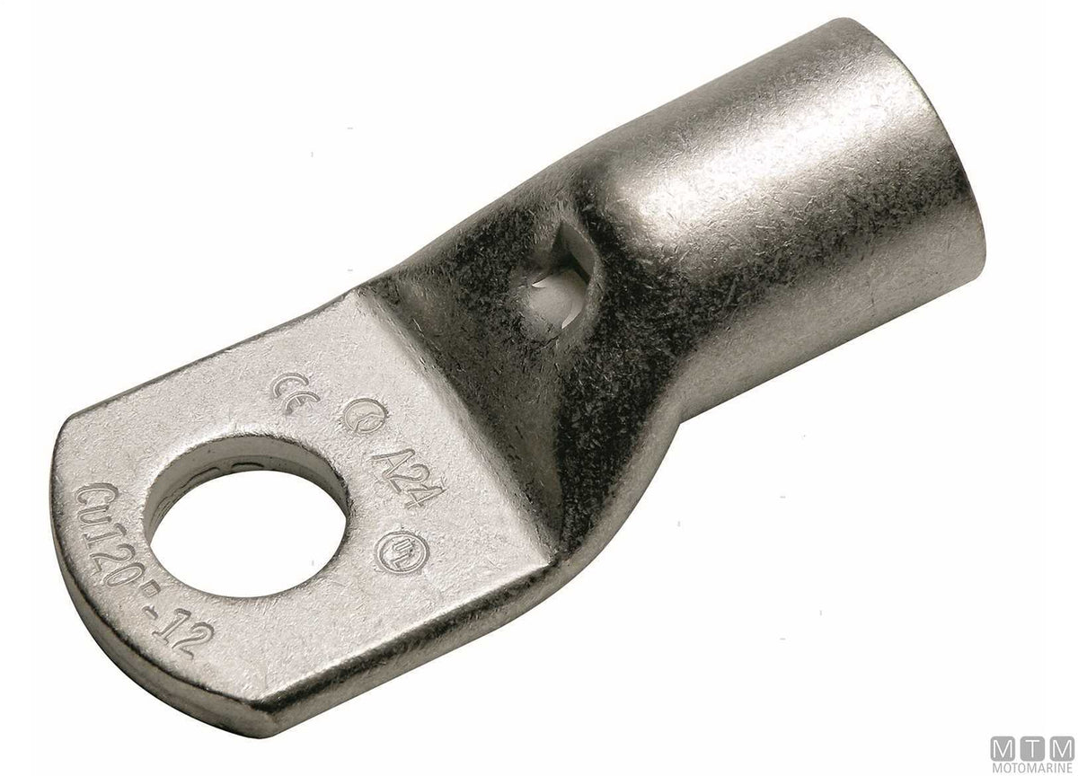 Battery cable lug M10-70 mm² - original photo Motomarine Srl