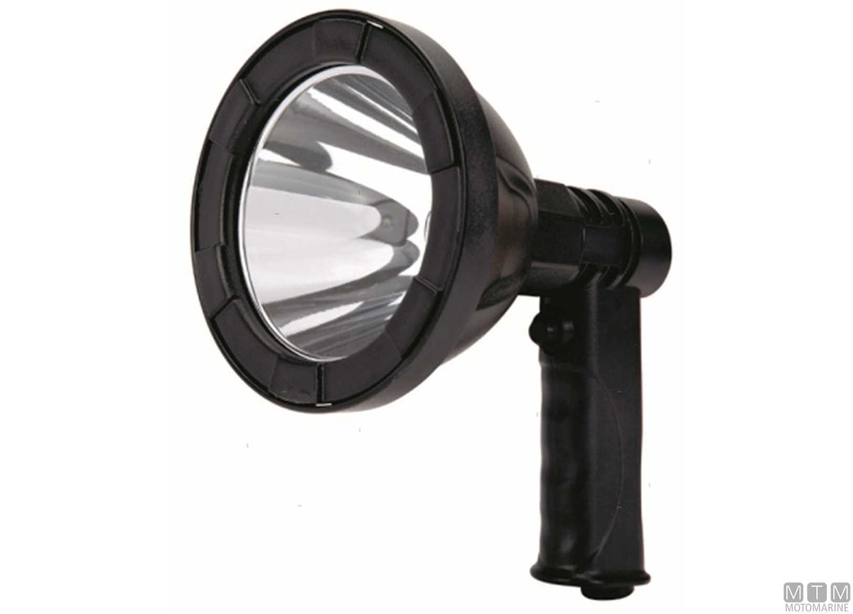 LED handle torch with rechargeable battery, 10 W - original photo Motomarine Srl