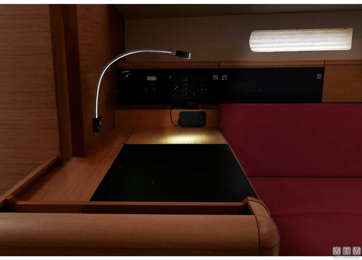 Copilot 2 white LED chart light - original photo Motomarine Srl