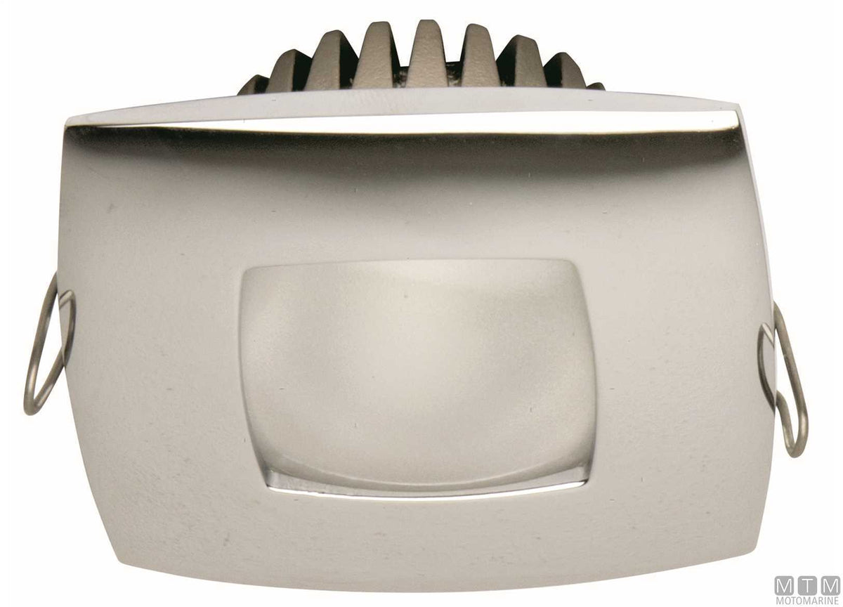 LED spotlight FS Sextans-QB 55x55 mm - original photo Motomarine Srl