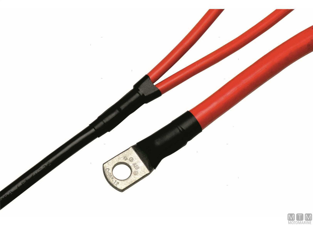Termoblock red heat-shrink sleeve 4.8-9.5 mm 10 m - original photo Motomarine Srl