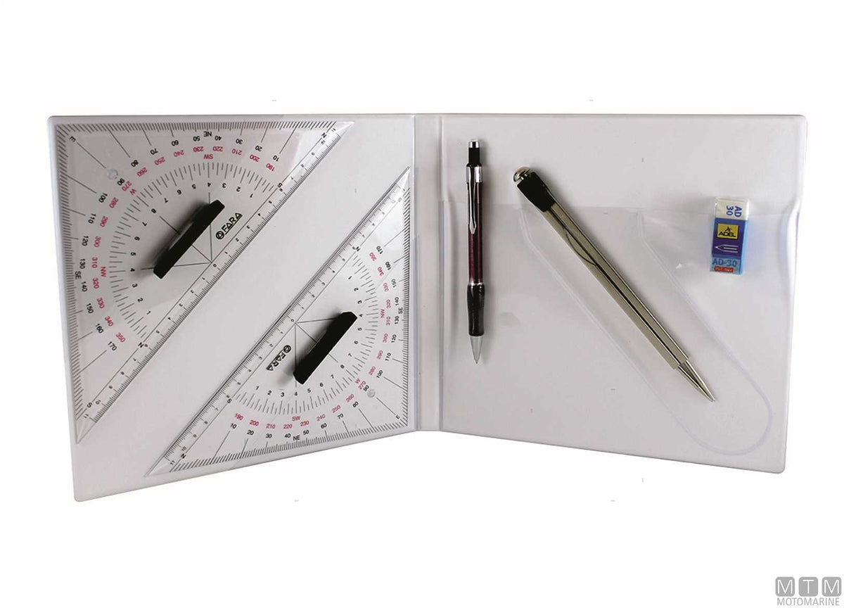 Chart plotting set compact - original photo Motomarine Srl