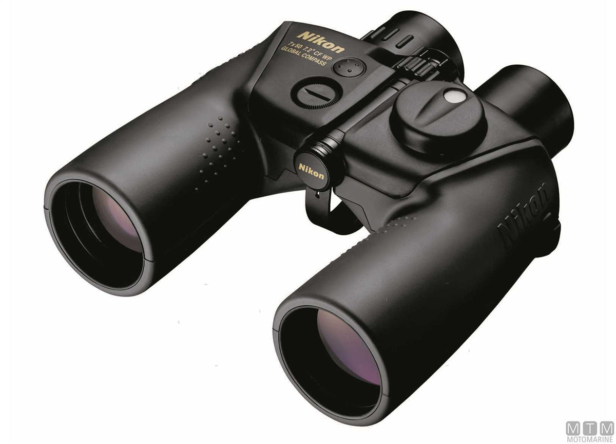 Nikon Marina 7x50 binoculars with compass - original photo Motomarine Srl