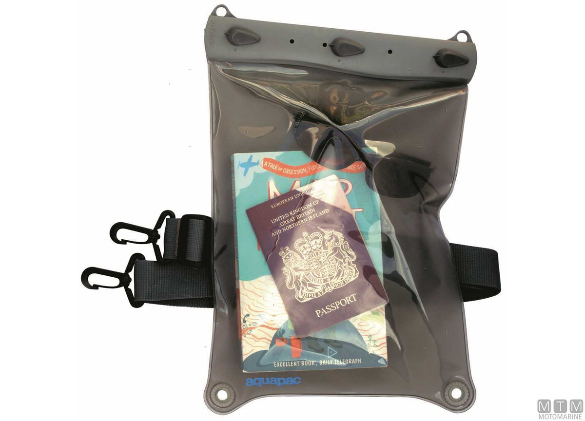 Aquapac 669F waterproof case for tablet 9-10.5” - original photo Motomarine Srl