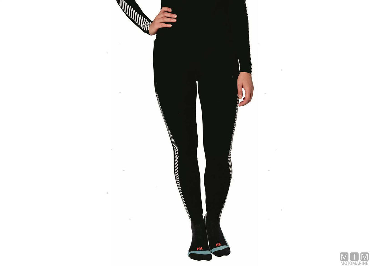 H/H Lifa women's base layer pants 990 black M - original photo Motomarine Srl
