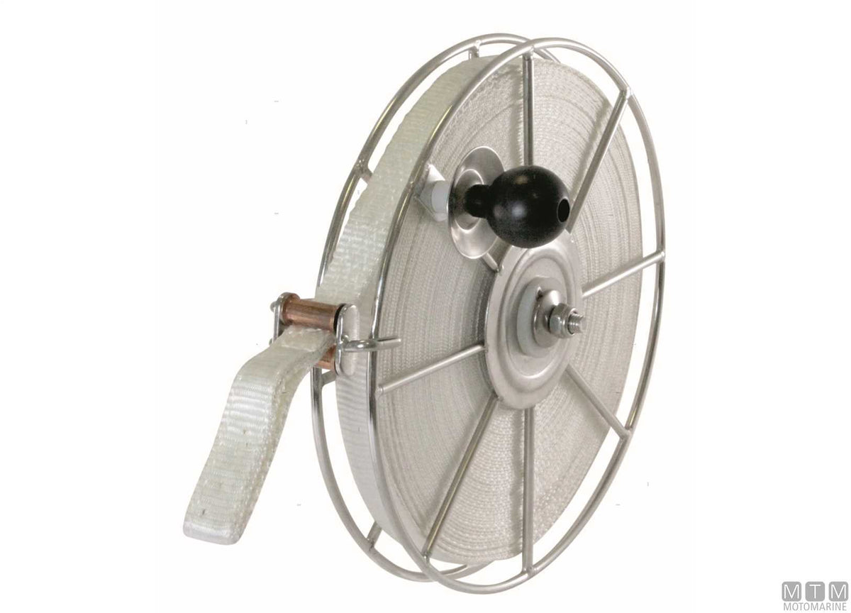Sternroller Mooring Reel MTM mooring winder 50 m - original photo Motomarine Srl