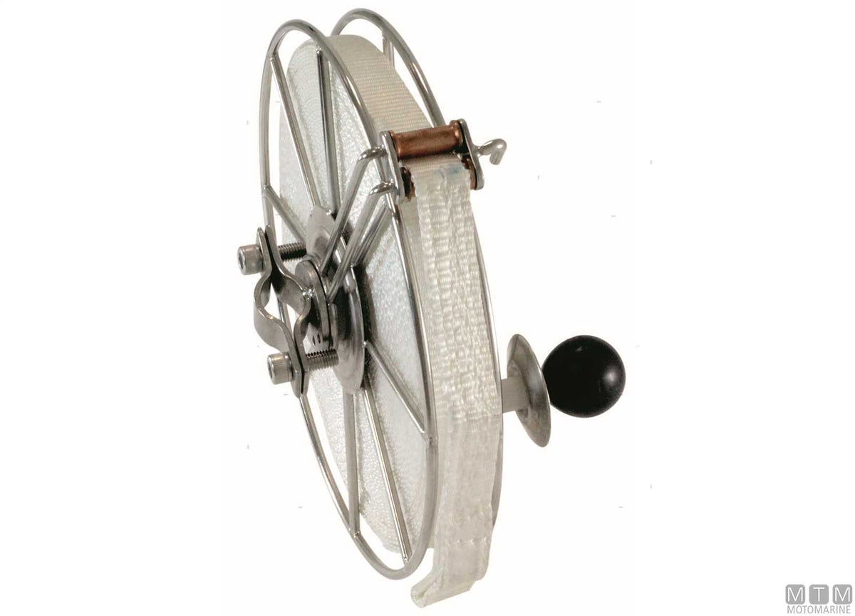Sternroller Mooring Reel MTM mooring winder 50 m - original photo Motomarine Srl