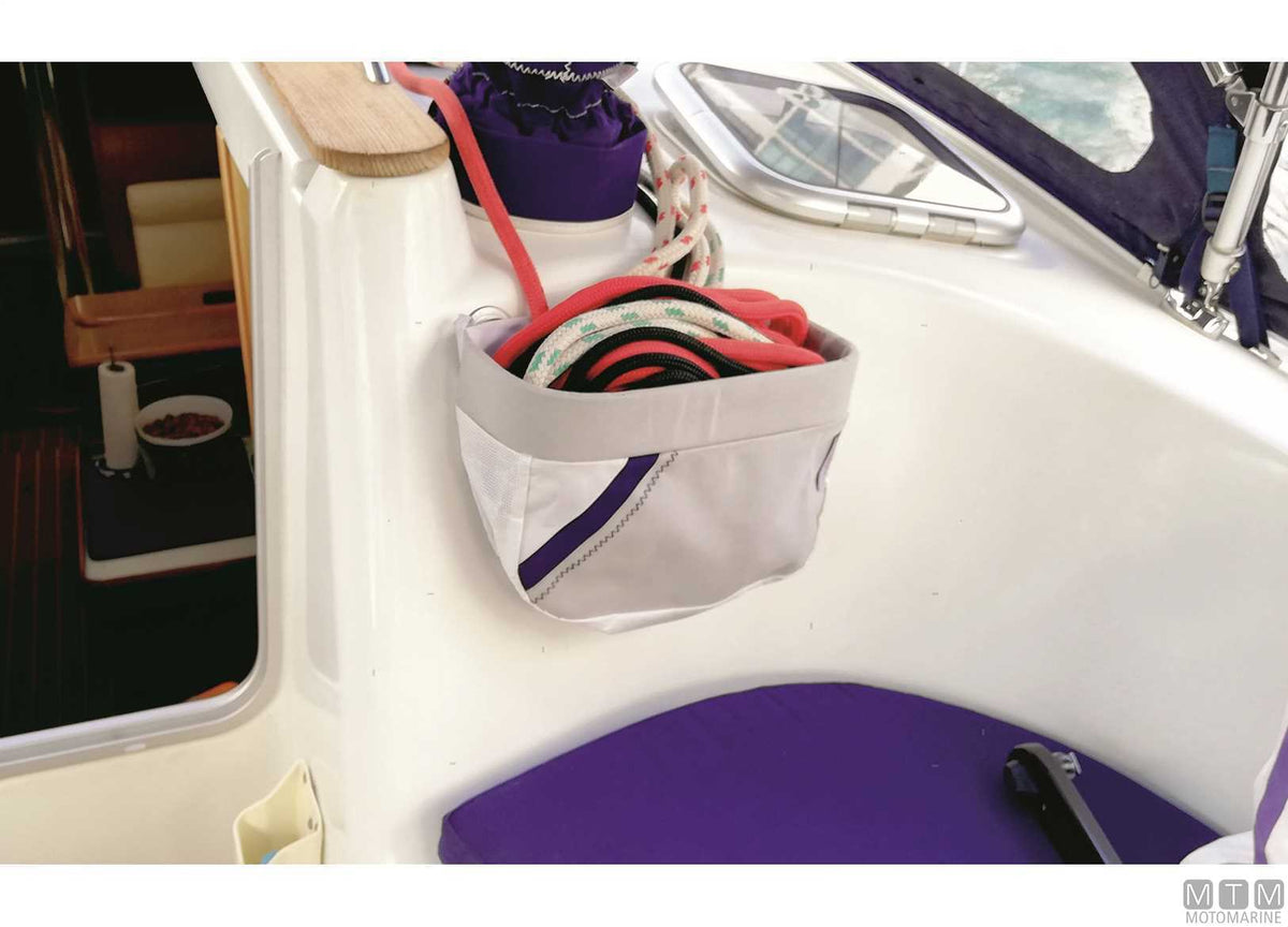 Navishell S rope bag grey - original photo Motomarine Srl