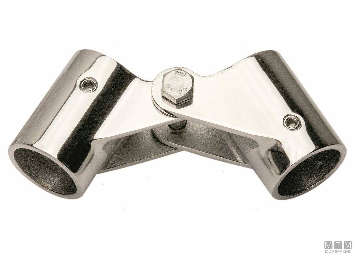 Stainless steel joint for bimini tops Ø22 mm - original photo Motomarine Srl