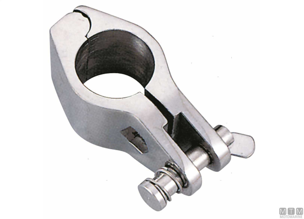 TAS openable joint in stainless steel for bimini tops Ø22 mm - original photo Motomarine Srl