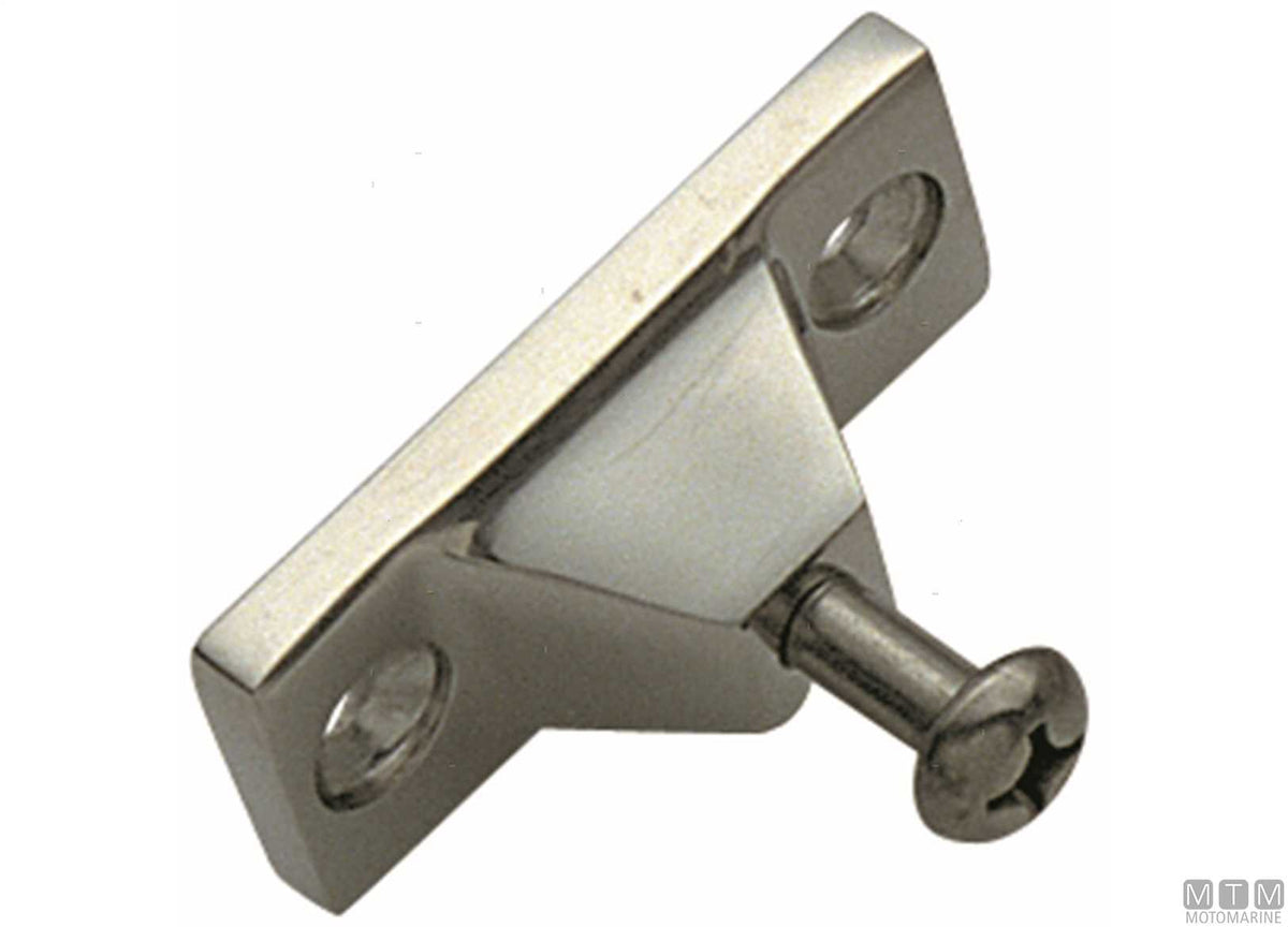 BL mounting base in stainless steel for bimini tops - original photo Motomarine Srl
